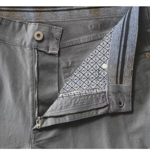 Straight fit grey 5 pocket pants men’s 34x30